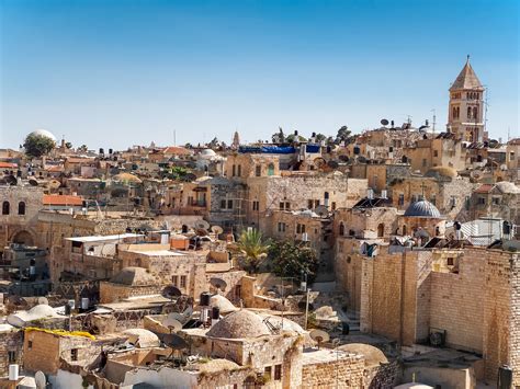 Old City of Jerusalem .